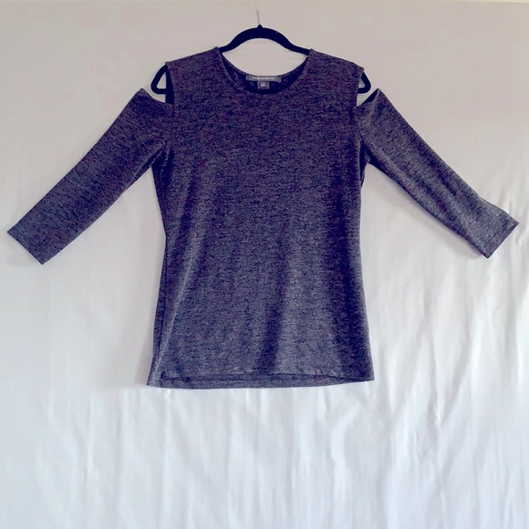 ✨2 for $25 FRENCH CONNECTION cold shoulder shirt | size M - Picture 1 of 8
